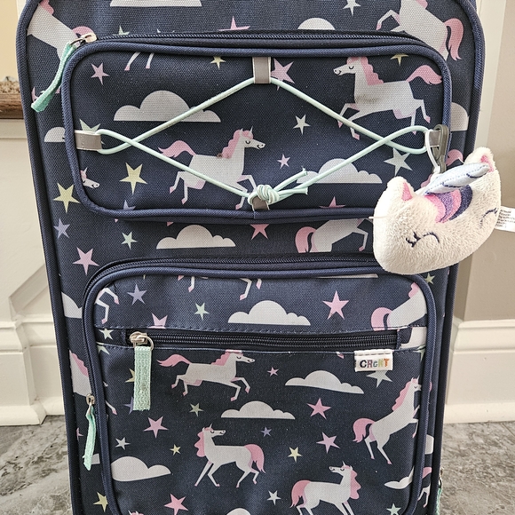 chic Other - Kids Unicorn Carry On Rolling Luggage